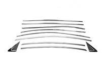 Полный комплект окантовки стекол (10 шт, нержавейка) фото 2 Полный комплект окантовки стекол (10 шт, нержавейка) фото 2