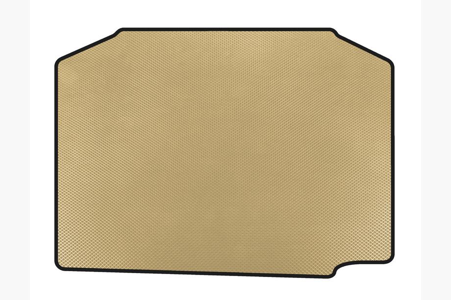 Skoda Fabia 2007-2014 гг. Коврик в багажник EVA (HB, Бежевый) Image