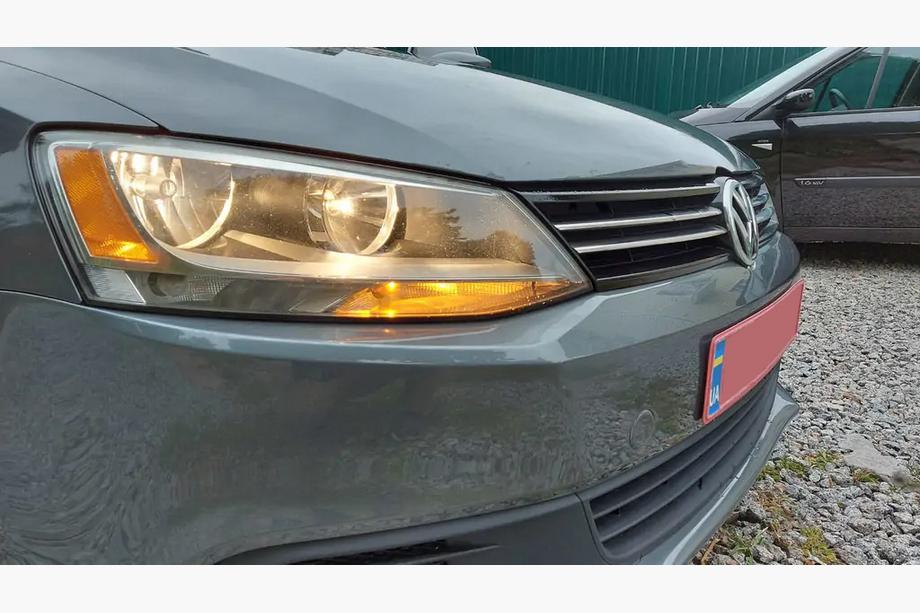 Volkswagen Jetta 2011-2018 гг. Хром Накладки на Решетку 2011-2014 (4 шт, Нержавейка) Фото 4