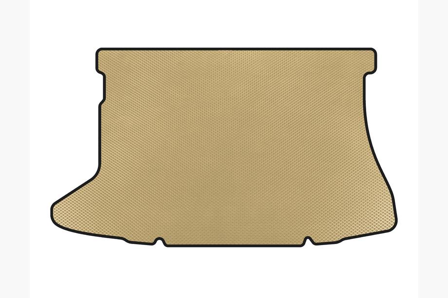 Toyota Auris 2007-2012 гг. Коврик в багажник EVA (HB, Бежевый) Image