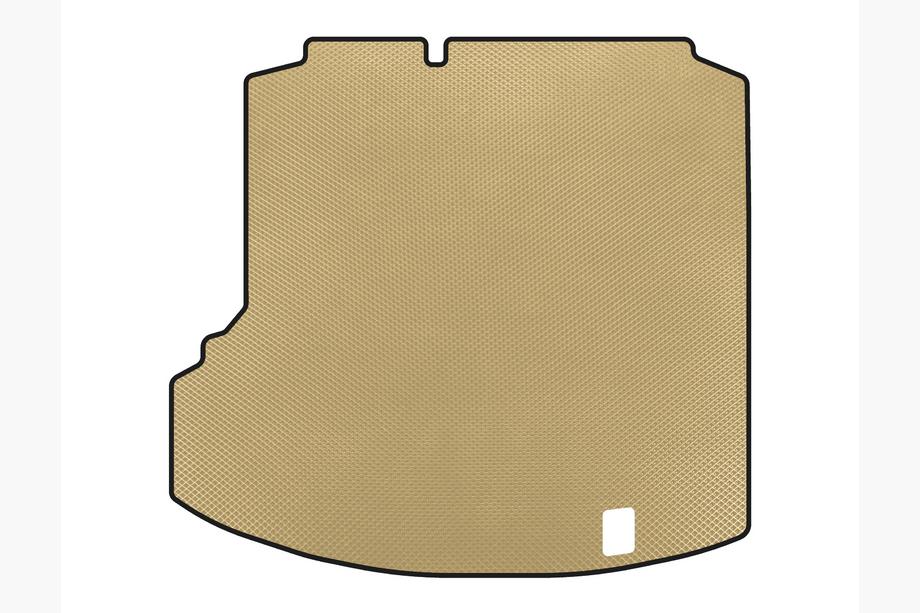 Volkswagen Jetta 2006-2011 гг. Коврик в багажник EVA (SD, Бежевый) Image