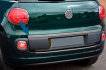 Fiat 500/500L 2013-2022 гг. Накладка на багажник нержавейка фото 3