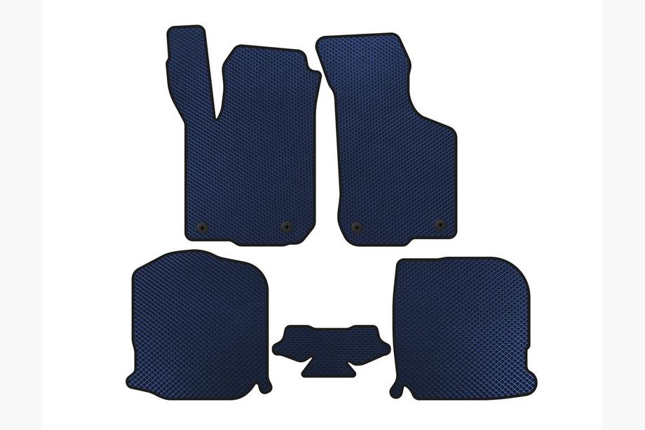 Audi A3 1996-2003 гг. Коврики EVA (HB, 3-дверный, Синий) Image