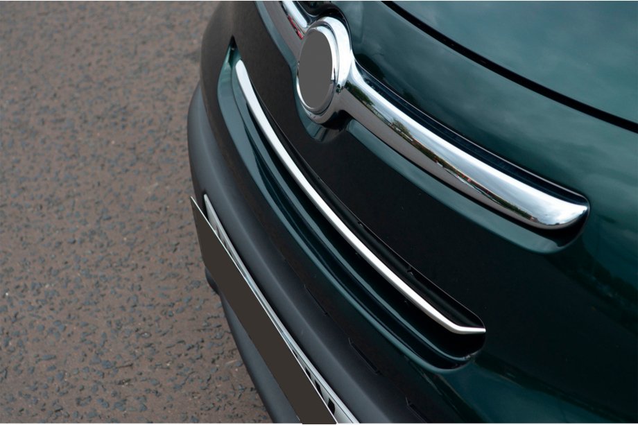 Fiat 500/500L 2013-2022 гг. Хром Накладки на Решетку (Popstar, Нержавейка) Фото 5