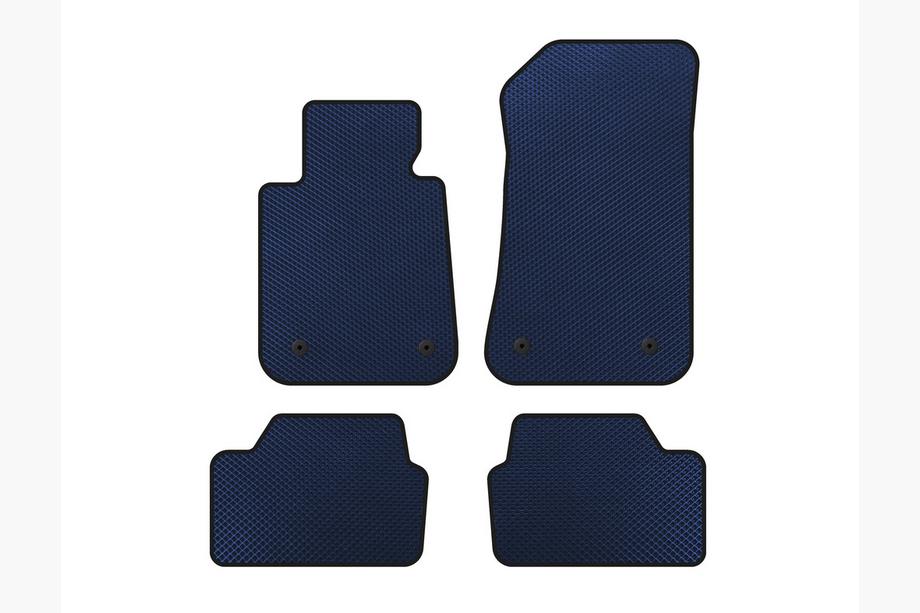 BMW 1 серия E81/E82/E87/E88 2004-2011 гг. Коврики EVA (Синие) Image