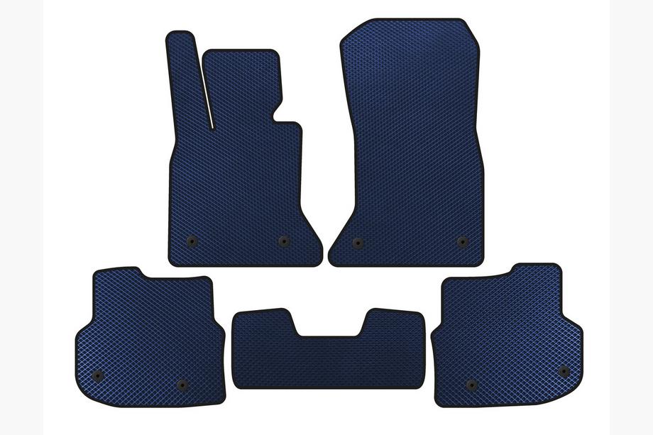 BMW 5 серия F10/F11 2010–2016 гг. Коврики 2010-2013 (EVA, синие) Image