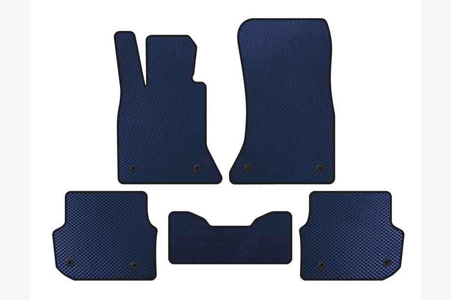 BMW 5 серия F10/F11 2010–2016 гг. Коврики EVA (для F-11, Синий) Image