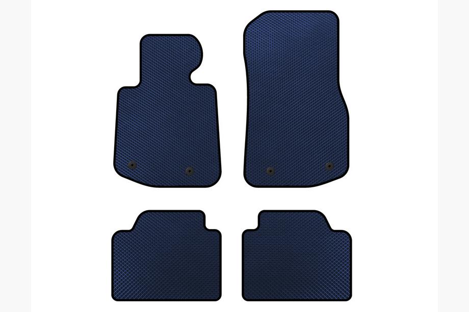 BMW 4 серия F32/F33/F36 2012-2020 гг. Коврики EVA V2 (Синие) Image