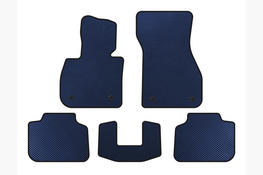 BMW X1 F48 2015-2022 гг. Коврики EVA (Синие) Image