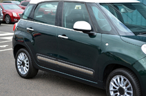 Fiat 500/500L 2013-2022 гг. Молдинги стекол (6 шт, нержавейка) фото 3
