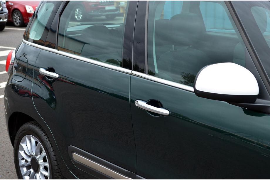 Fiat 500/500L 2013-2022 гг. Молдинги стекол (6 шт, нержавейка) Image