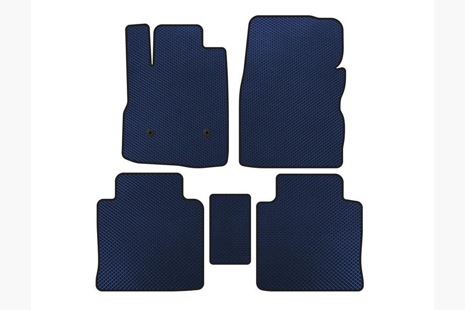 Chevrolet Equinox 2009-2016 гг. Коврики EVA (2009-2015, Синий) Image