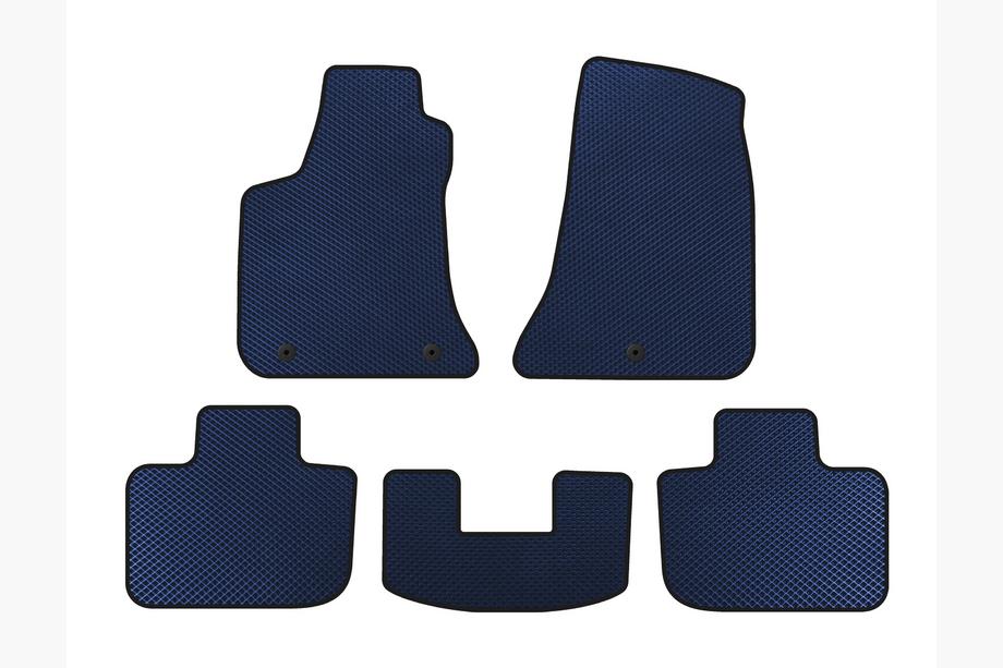 Chrysler C300 2011-2023 гг. Коврики EVA V1 (Синие) Image