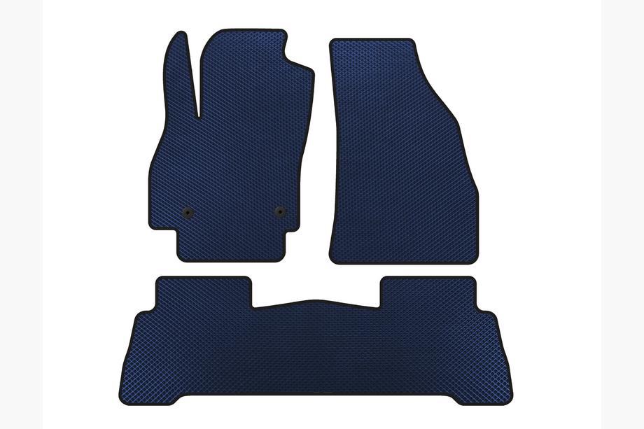 Fiat Fiorino/Qubo 2008-2024 гг. Коврики EVA (Для Fiorino, Синие) Image