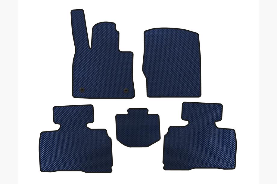 Коврики EVA (2 ряда, 7-местный, Синий) Image