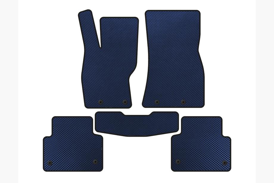 Jaguar XF 2009-2016 гг. Коврики EVA (2011-2016, SD, Синий) Image