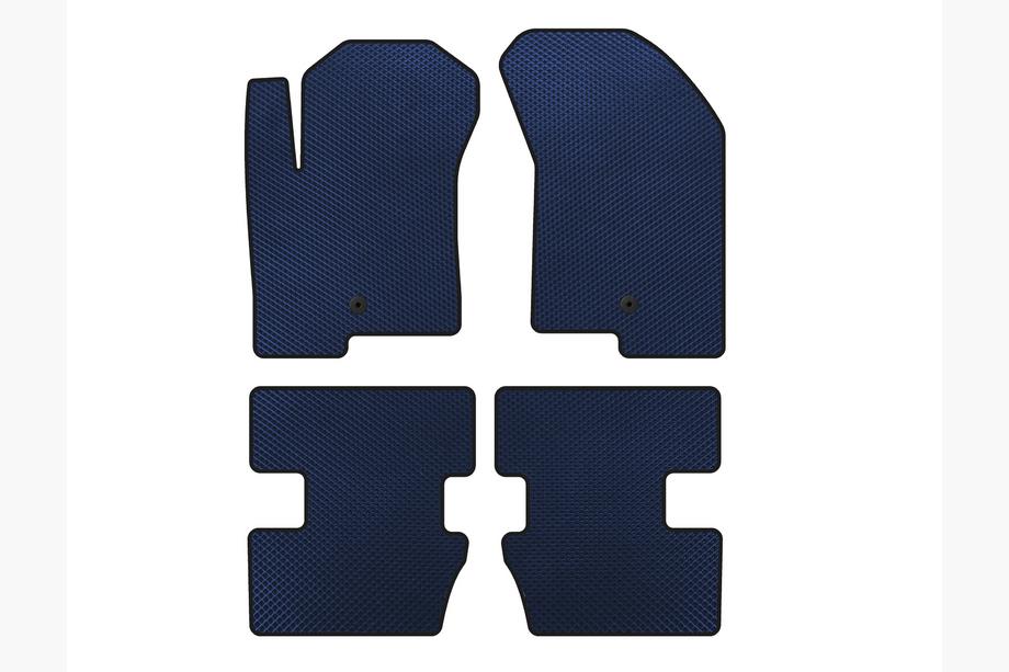 Jeep Compass 2006-2016 гг. Коврики EVA (2006-2011, Синий) Image