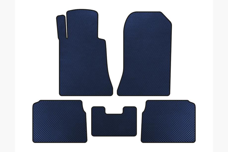 Mercedes E-сlass W124 1984-1997 гг. Коврики EVA (SD, Синий) Image