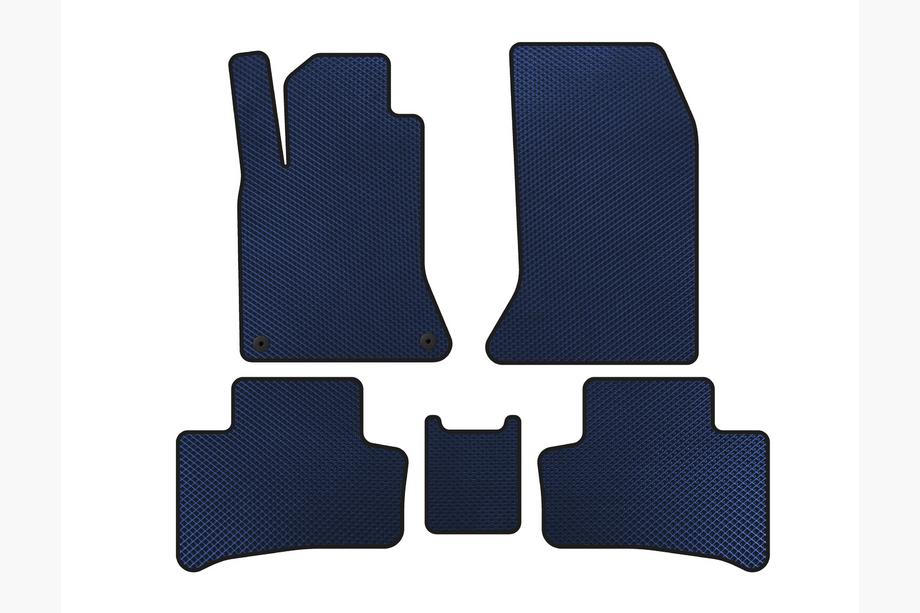 Mercedes B-class W246 2011-2018 гг. Коврики EVA (2011-2015, Электро, Синий) Image