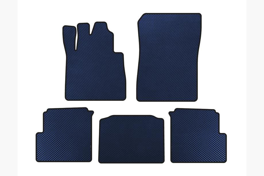 Mercedes G сlass W463 1990-2018 гг. Коврики EVA (2012-2015, 5-дверный, Синий) Image