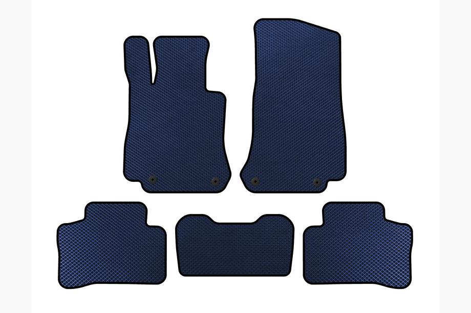 Mercedes GLC X253 2015-2022 гг. Коврики EVA (Синие) Image