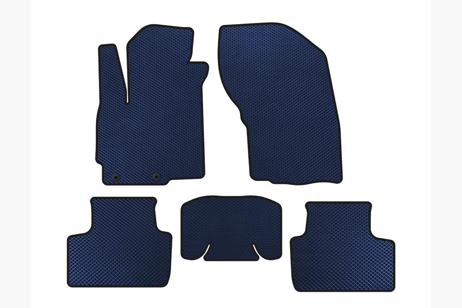 Mitsubishi ASX 2010-2023 гг. Коврики EVA (2019-2023, Синий) Image