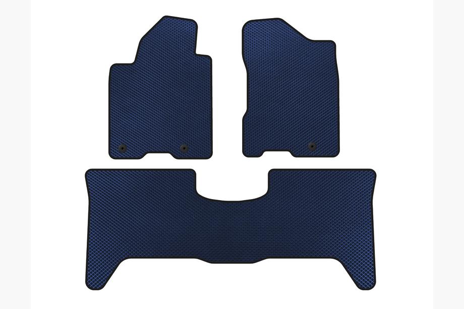 Nissan Armada 2003-2015 гг. Коврики EVA (2 ряда, 2003-2008, Синий) Image