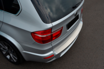 BMW X5 E70 2007-2013 гг. Накладка на задний бампер OmsaLine (нержавейка) фото 3