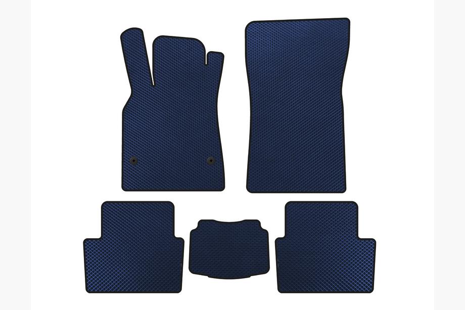 Renault Fluence 2009-2016 гг. Коврики EVA (SD, Синий) Image