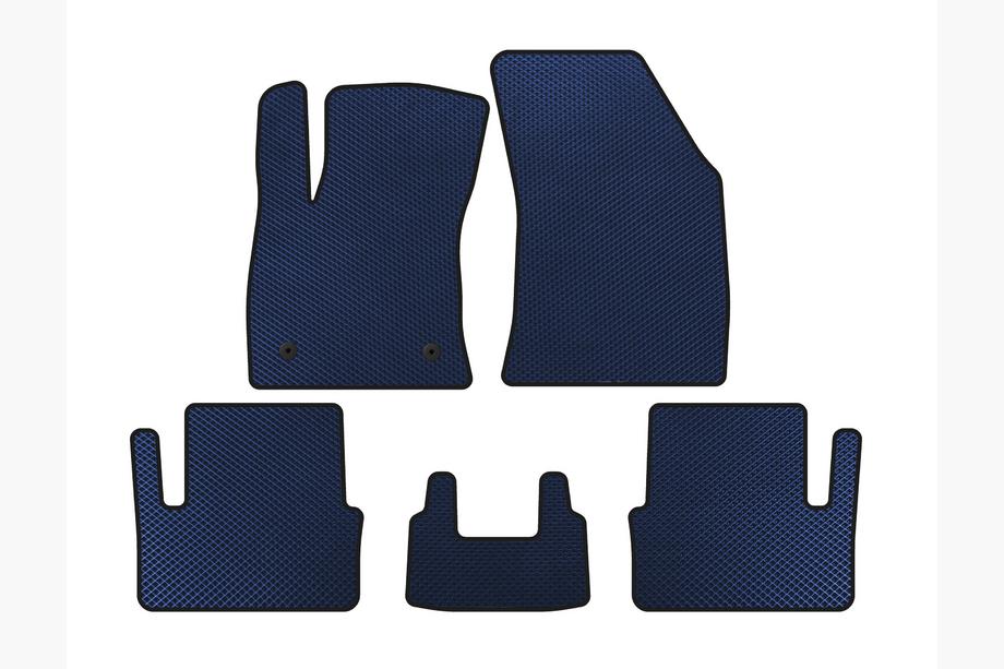 Renault Megane IV 2016-2025 гг. Коврики EVA (HB, Синий) Image