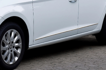 Дверные молдинги нержавейка (4 шт) фото 1