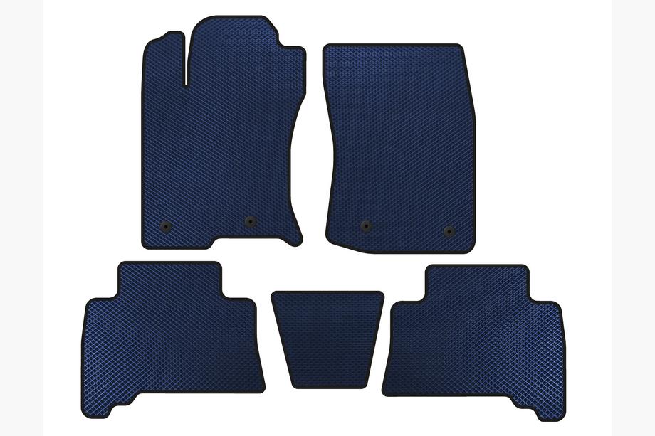Toyota 4Runner 2009-2024 гг. Коврики EVA (2009-2014, Синий) Image