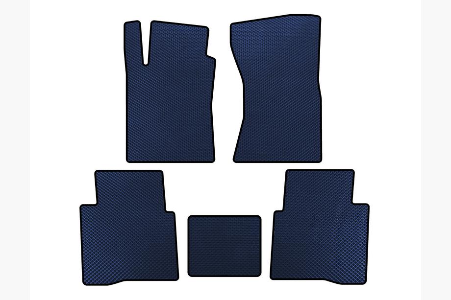 Toyota Fortuner 2006-2015 гг. Коврики EVA (Синие) Image