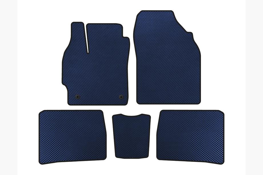 Toyota Prius 2009-2015 гг. Коврики EVA (LB, Синий) Image