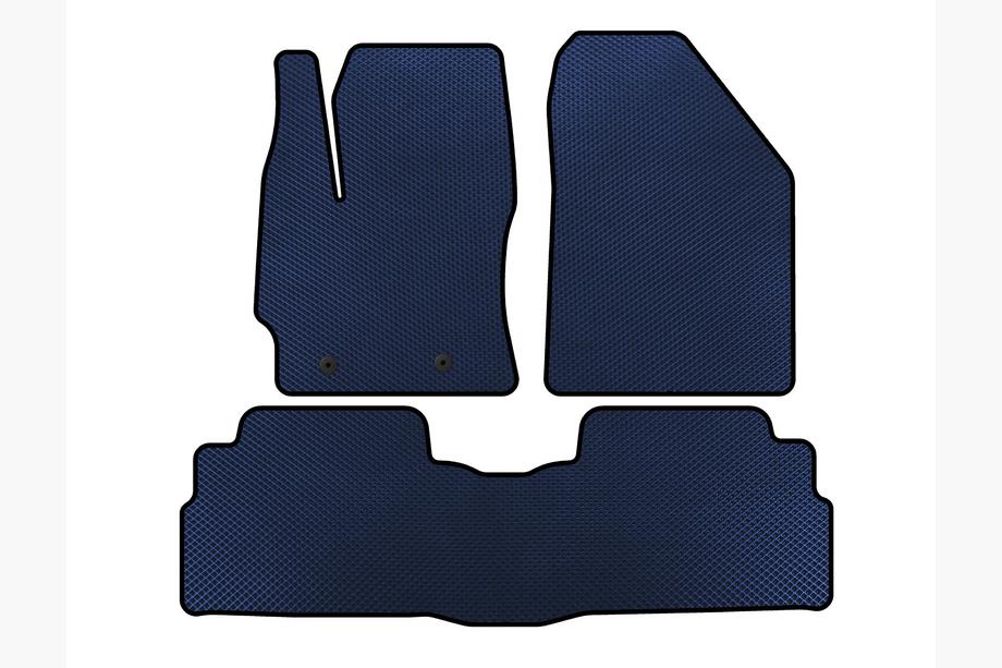 Toyota Verso 2009–2018 гг. Коврики EVA (2 ряда, 7-местный, Синий) Image