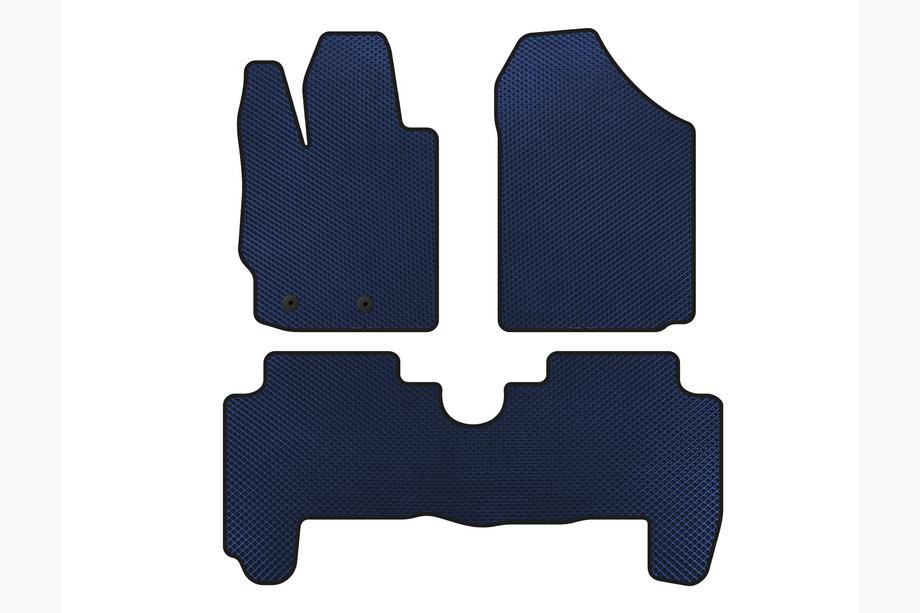 Toyota Yaris 2006-2011 гг. Коврики EVA (HB, 5-дверный, Синий) Image