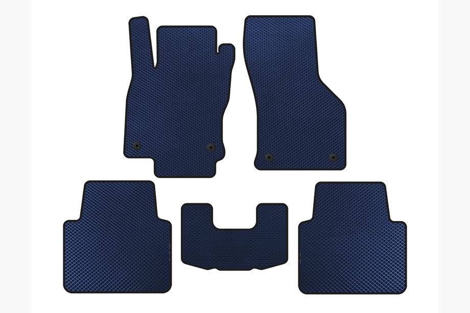 Volkswagen Arteon 2017-2025 гг. Коврики EVA (LB, Синий) Image
