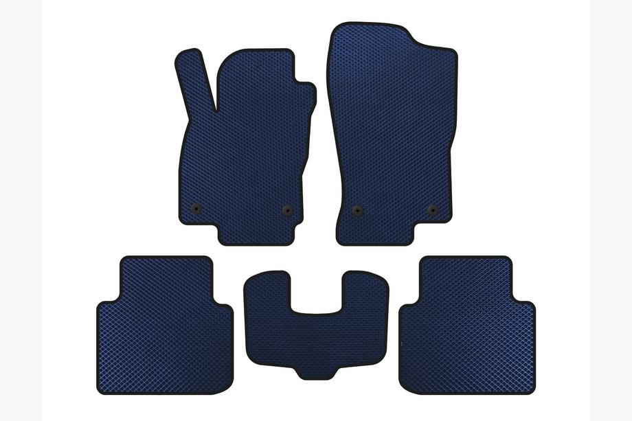 Volkswagen Arteon 2017-2025 гг. Коврики EVA (2022+, LB, Синий) Image