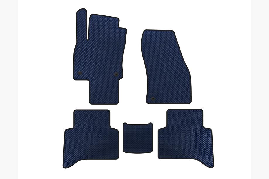 Volkswagen Touran 2015- гг. Коврики EVA (5-местный, Синий) Image