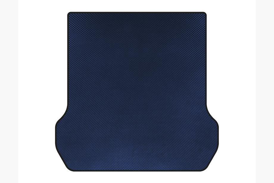 Opel Zafira A 1998-2005 гг. Коврик в багажник EVA (до 2 ряда, 2003-2005, 7-местный, Синий) Image