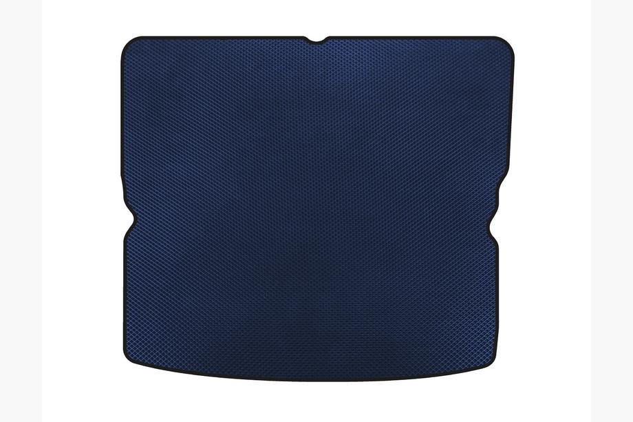 Opel Zafira B 2005-2011 гг. Коврик в багажник EVA с заходом на 3 ряд, Синий Image