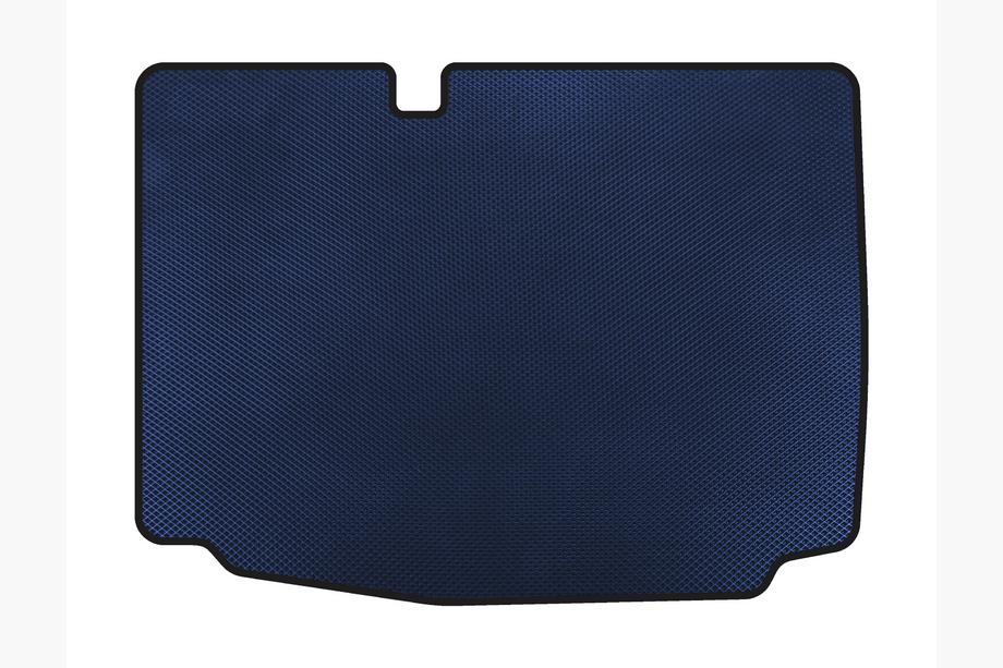 Volkswagen Polo 2010-2017 гг. Коврик в багажник EVA (HB, 3/5-дверный, Синий) Image