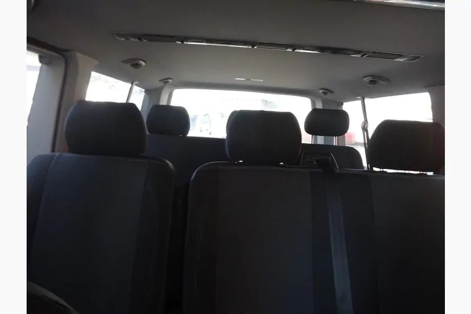 Volkswagen T5 Transporter 2003-2010 гг. Авточехлы (Эко-кожа↗Ткань, Premium) Полный салон ↗ Передние сиденья (2↗1) Фото 7