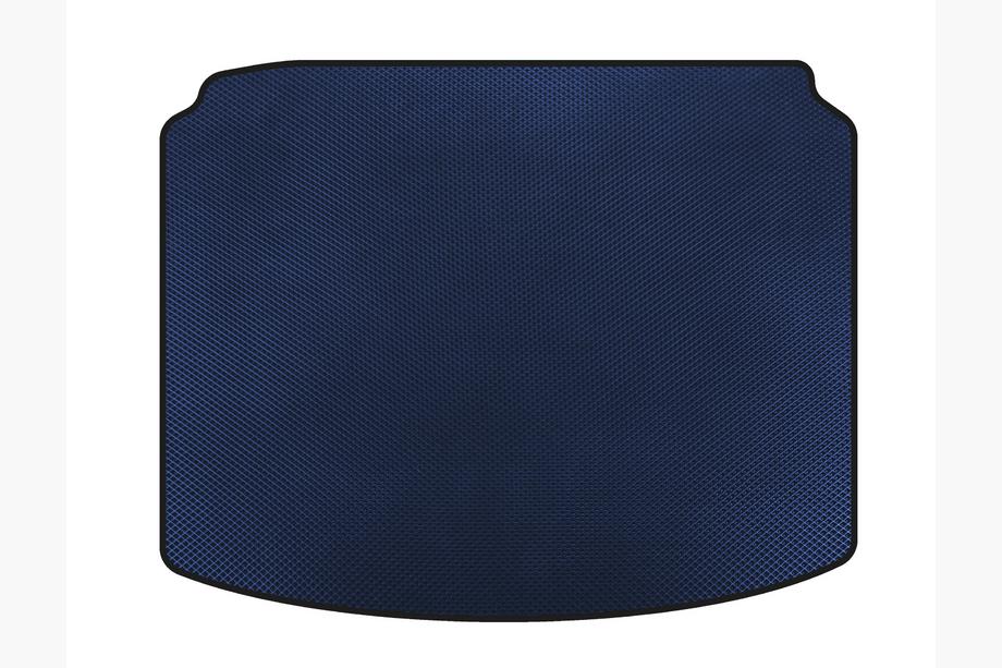 Citroen C-4 2004-2010 гг. Коврик в багажник (HB, 5-дверный, Рестайлинг, Синий) Image