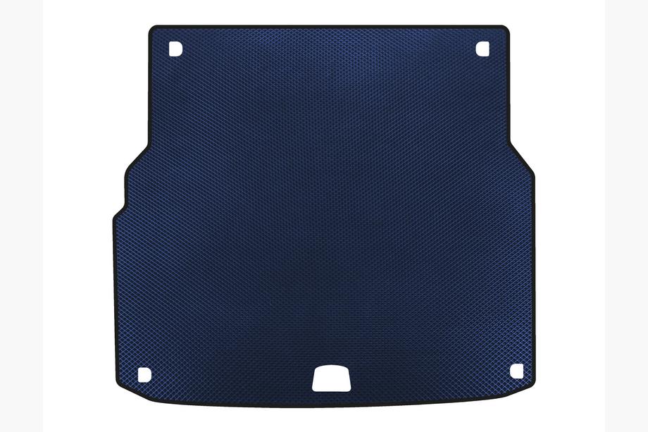 Mercedes C-сlass W205 2014-2021 гг. Коврик в багажник (2014-2017, SW, Синий) Image