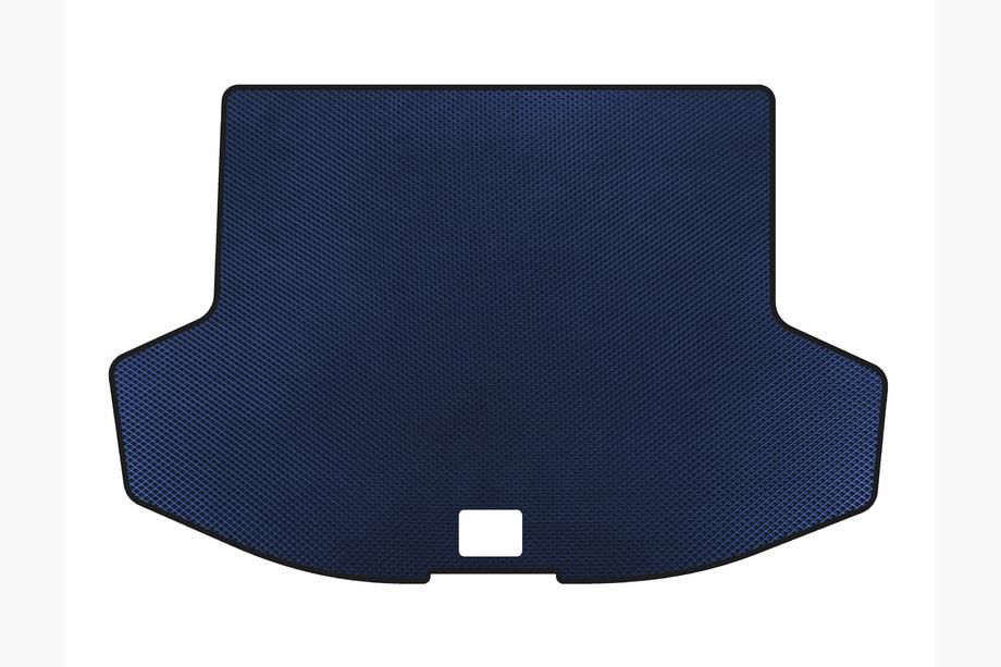 Mitsubishi Lancer X 2008- гг. Коврик в багажник (HB, Синий) Image