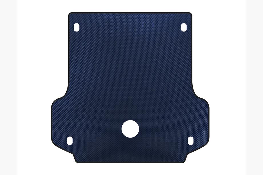 Mitsubishi Pajero Sport 2008-2015 гг. Коврик в багажник EVA (2008-2013, Синий) Image