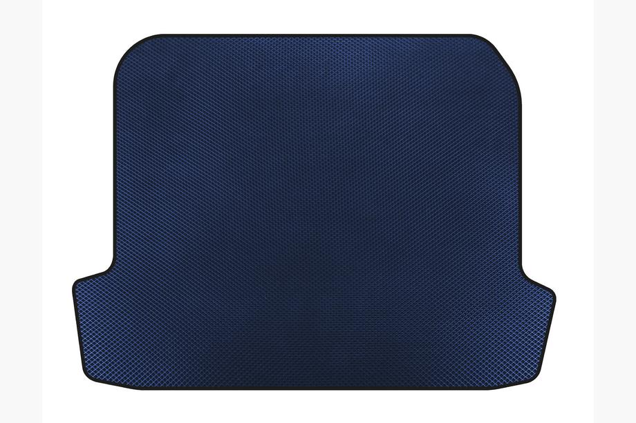 Renault Megane II 2004-2009 гг. Коврик в багажник (2006-2009, SD, Синий) Image