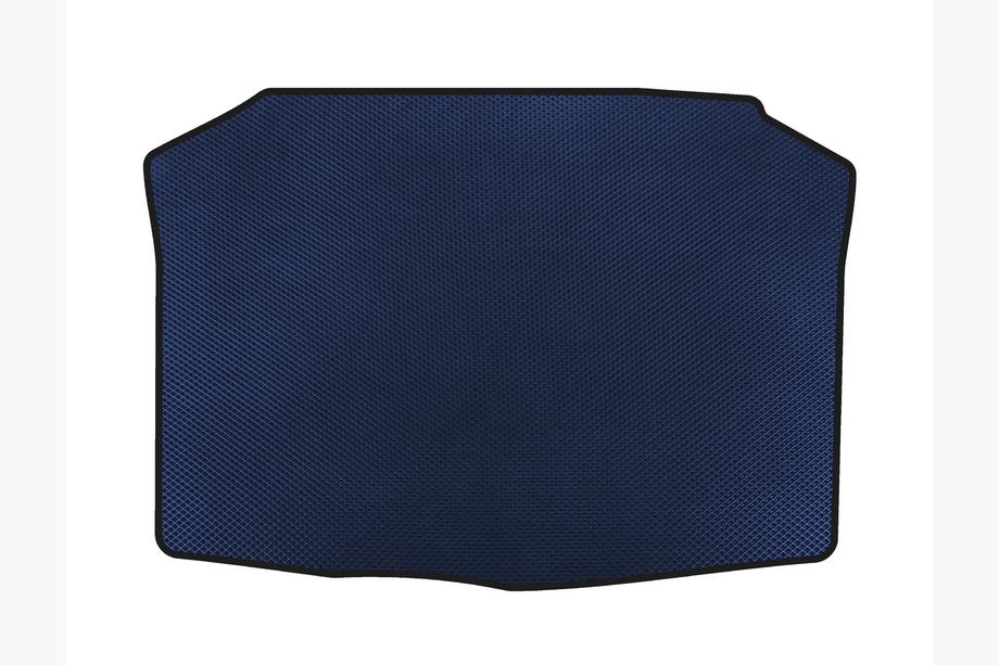 Skoda Fabia 2000-2007 гг. Коврик в багажник (HB, Синий) Image