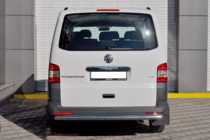 Volkswagen T5 Transporter 2003-2010 гг. Задняя дуга AK002 (нержавейка) фото 3